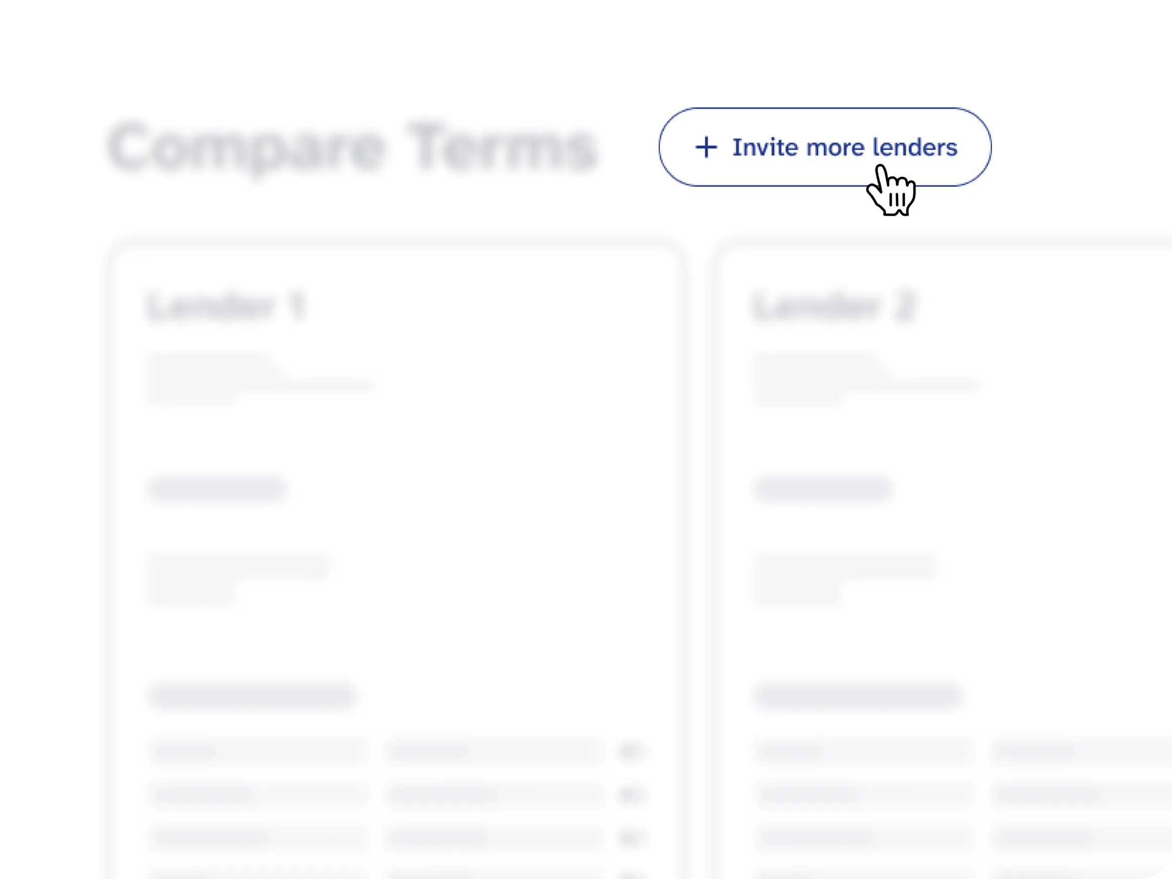 Invite more lenders button